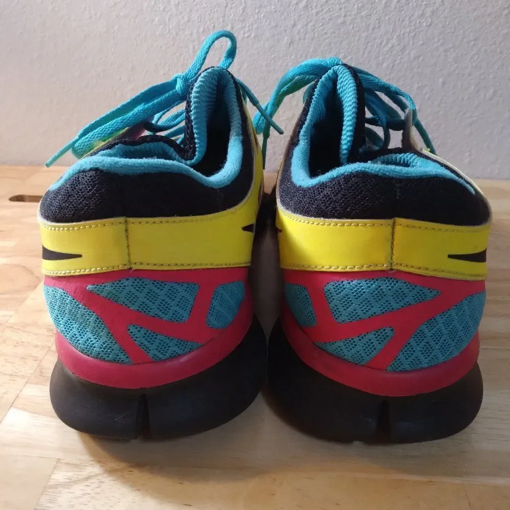 Nike Yellow and Black Free Run 2 - Picture 5 of 8